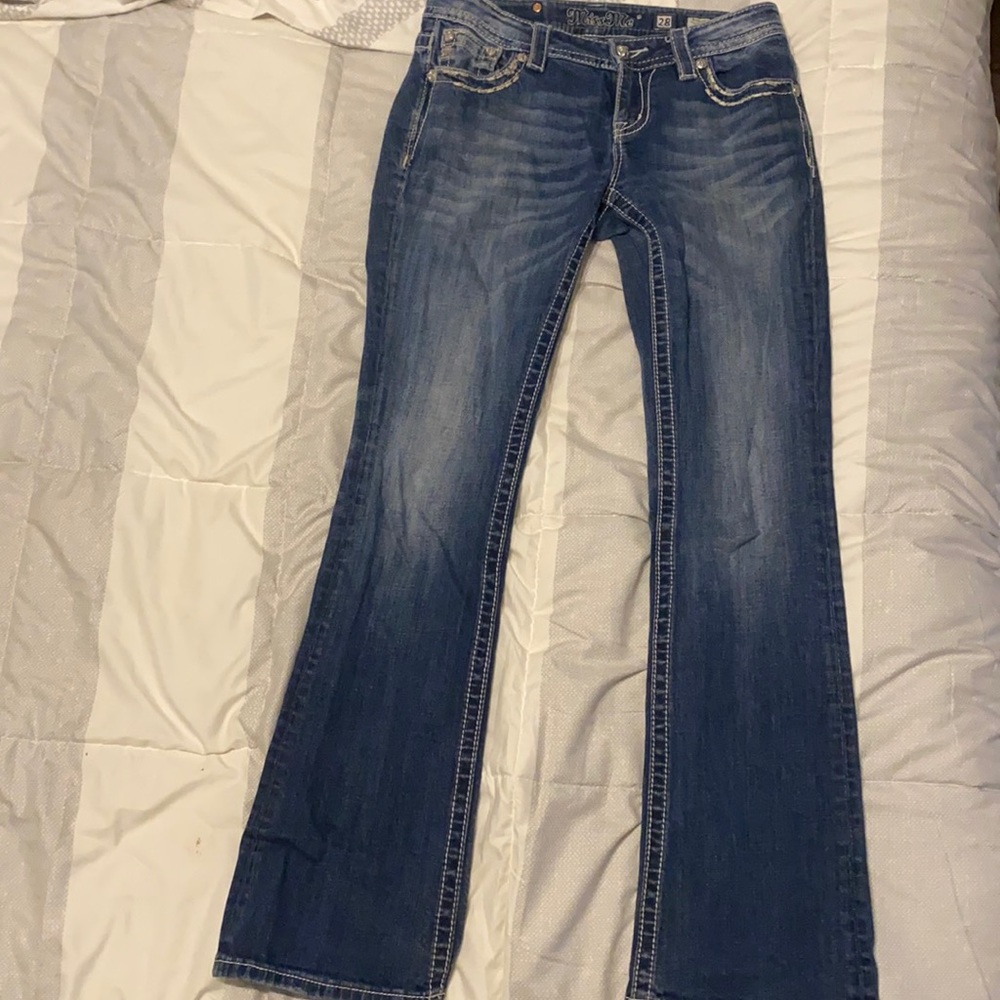 Boot cut Miss Me jeans!